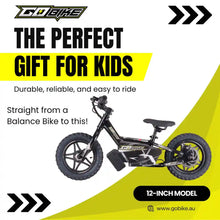Load image into Gallery viewer, GoBike 12 Inch Ebike for Kids