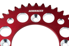 Load image into Gallery viewer, MiniRacer Elite Series Rear Sprocket - CRF110 - RED