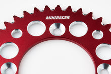 Load image into Gallery viewer, MiniRacer Elite Series Rear Sprocket - CRF110 - RED