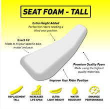 Load image into Gallery viewer, Strike Seats TALL Seat Foam - KLX110/KLX110L