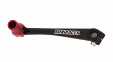 Load image into Gallery viewer, MiniRacer Factory Series Gear Shift Lever - CRF50 CRF70 CRF125 - Black/Red
