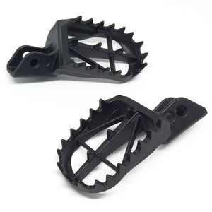 DRC Direct Fit Chromoly Wide Footpegs - KLX110