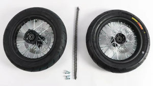 ETM RTR 12in Supermoto Wheel Set