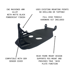 MiniRacer Factory Series Skid Plate - CRF110