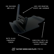 Load image into Gallery viewer, MiniRacer Factory Series TTR110 Skid Plate
