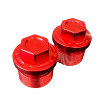 Load image into Gallery viewer, MiniRacer Factory Series Billet Fork Caps - CRF110
