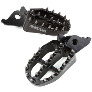 Zeta Alloy UltraWide Footpegs - for MiniRacer Peg Bars