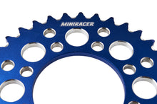 Load image into Gallery viewer, MiniRacer Elite Series Rear Sprocket - TTR110/TTR90 - Blue
