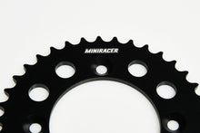 Load image into Gallery viewer, MiniRacer Factory Series Alloy Rear Sprocket - CRF110 - Black
