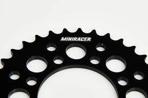 MiniRacer Factory Series Alloy Rear Sprocket - TTR110/TTR90 - Black
