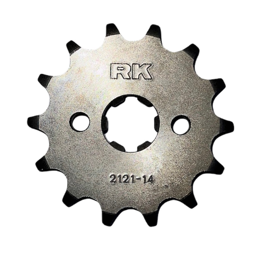 RK Premium Steel Front Sprocket - CRF/KLX110