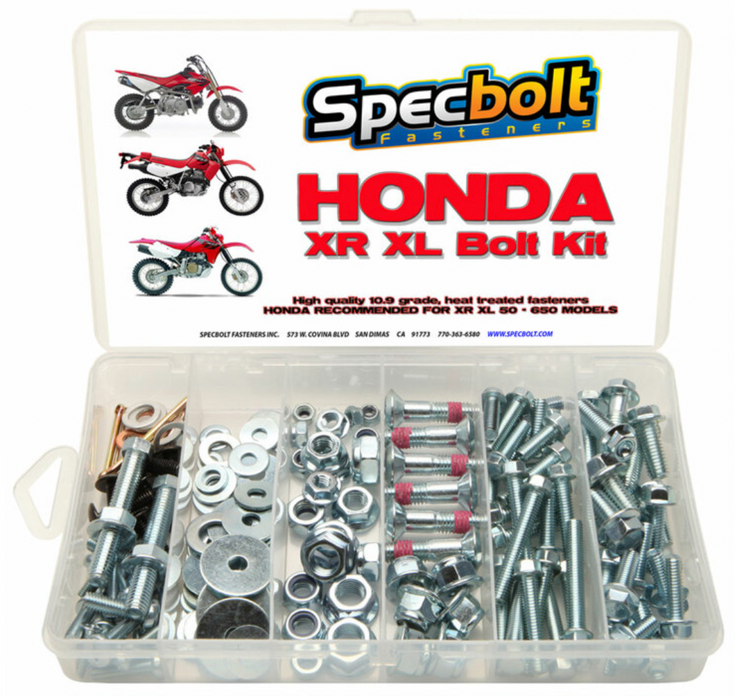 Specbolt Honda XR & XL 150pc Kit (Zinc)