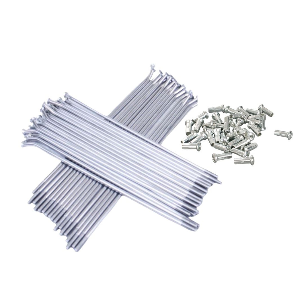 CWC Stainless Steel Spoke Kit - Nickel Plated Nipples - CRF110